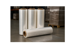 18″ x 1500′ 80 Gauge 4 Rolls Pallet Wrap Stretch Film Hand Shrink Wrap 1500FT