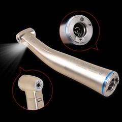 1:1 Dental Electric Fiber Optic LED Contra Angle Handpiece Fit NSK motor CE OR