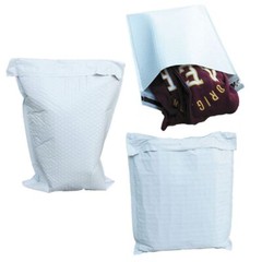 White Padded Poly Bubble Mailer Padded Envelopes, Waterproof Protective Self Sea