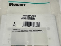 Panduit MIWBAWH In-Wall Box Adapter Double Gang to Single Gang Opening LOT OF 3