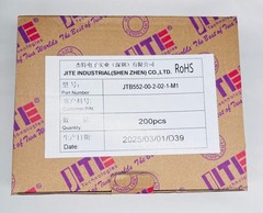 JITE JTB552-00-2-02-1-M1 Euro Terminal Block 2 Conductor .325 PCB Screw 400 Each