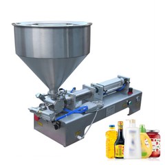 110V Pneumatic Liquid Filling Machine 100-1000ml Liquid Paste Filler US