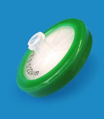 Syringe Filter PES 13mm 0.22μm Green HPLC Lab Filter 500/Case