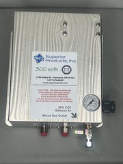 MIG Welding Shielding GMA-MX Series Proportional Gas Mixer 75/25 Ar/CO2 300 SCFH