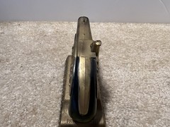 Vintage Eagle black powder pistol, collectible stapler. Works! Hong Kong