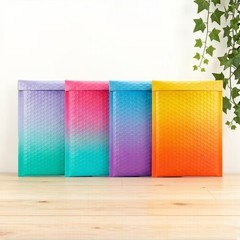 Dual Colors #0 6.5×10 Padded Bubble Envelopes Usable Size 6.5″ x 9″ Self Sealing