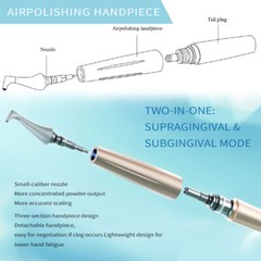 Woodpecker Dental AP-A Subgingival Air Polisher & Ultrasonic Scaler 2 Handpiece