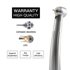 Dental Fiber Optic LED E-generator high speed handpiece 2Holes/4Holes