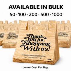 Heavy Duty Thank You Bags .71 Mil T-Shirt Grocery Retail Carryout Plastic Bags