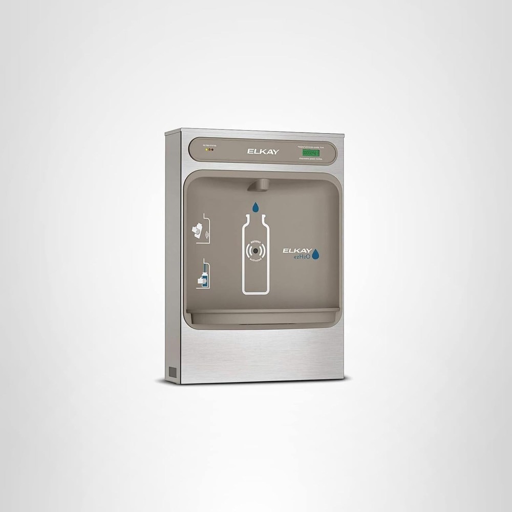Elkay LZWSSM Bottle Filling Station Surface Mount Filtered Stainless Steel – NEW