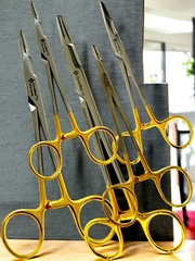 Olsen Hegar Needle Holder 5″ To 7.5″ Serrated With Tungsten Carbide Inserts