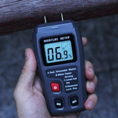 Digital LCD Wood Moisture Meter Detector Tester Wood Firewood Paper Cardboard
