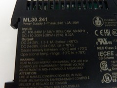 PULS MINILINE ML30.241 POWER SUPPLY AC/DC 1PH DIN RAIL 24V 1.3A 30W (31389)