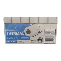 Member’s Mark Thermal Receipt Paper Rolls, 2 1/4″ X 50′ (48 Rolls)