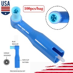 FIRM 500 pcs Dental Disposable Prophy Angles Top Quality Money back guarantee!