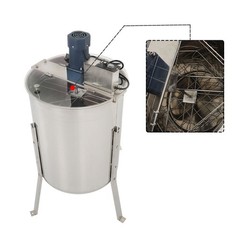 4/8 Frames Electric Honey Extractor Beekeeping Equipment 1300RPM Stainless Steel