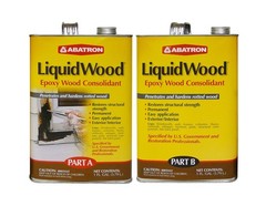 Abatron LiquidWood Kit – 2 Gallon – 2-Part Structural Wood Epoxy Resin – Wood…