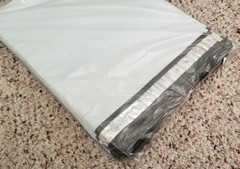 9×12″ WHITE POLY MAILING PLASTIC ENVELOPES SHIPPING BAGS (2.5 Mil) – 100ct