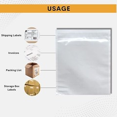5.5″ X 7.5″ Packing List Envelope Clear Self Seal Shipping Sleeve Mailing Bag