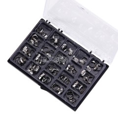 AZDENT Dental Orthodontic Bands With Buccal Tube 1st Molar Roth/MBT 022″ 16#-35