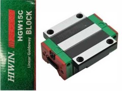 New Hiwin HGW15CC Flange Block / HGW15 Series / 15mm