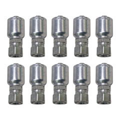 10Pcs 1JS4388 Hydraulic Hose Fitting w/1/2” Female Seal 1JS43-8-8 for Parker