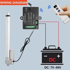 Forward Reverse Remote Switch,Linear Actuator 12V Remote Control Switch,DC7V4…