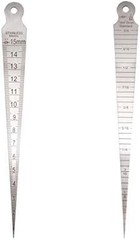 Weld Gauge Set Hi-Lo Welding Gauge and 1/32-5/8 Inch 1-15mm Taper Gauge Stainles