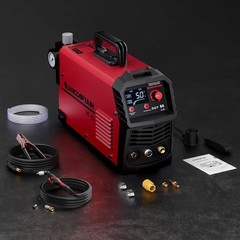 Professional-Grade Plasma Cutter: 1/2 Inch Clean Cuts & Smart Cooling System