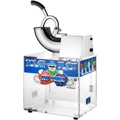 Commercial Snow Cone Machine Acrylic Ice Crusher Shaver 500lbs Per Hour for