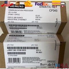 1PC New Sealed SIEMENS 6GK7 343-1EX30-0XE0 6GK7343-1EX30-0XE0 w/ 1 YEAR WARRANTY