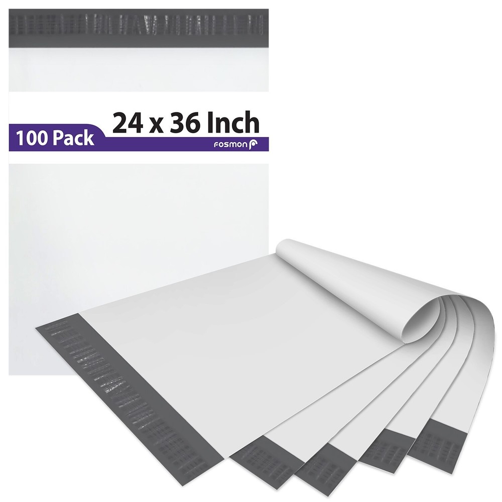 24 x 36 Self Seal Poly Mailer Envelopes Mailing Bag TearProof 5 10 25 50 100 200