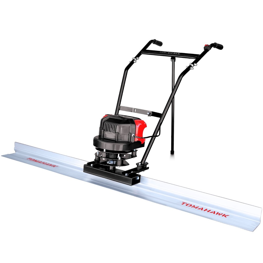 TOMAHAWK Power Screed Battery Powered 36V 5Ah Concrete Finishing Tool 14ft blade