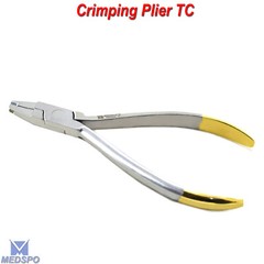 Orthodontic Crimpable Arch wire Placement Ortho Dental Hook Crimping Pliers TC