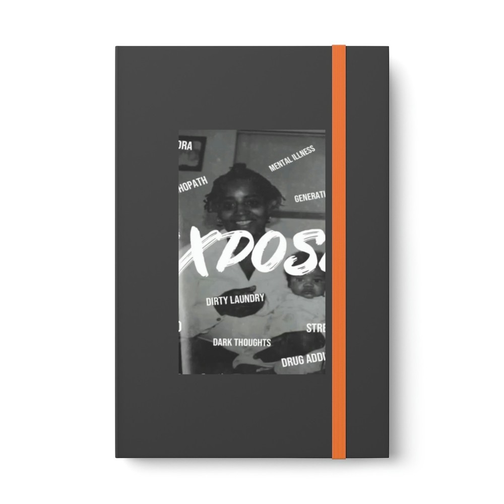 Exposed Color Contrast Notebook – Ruled