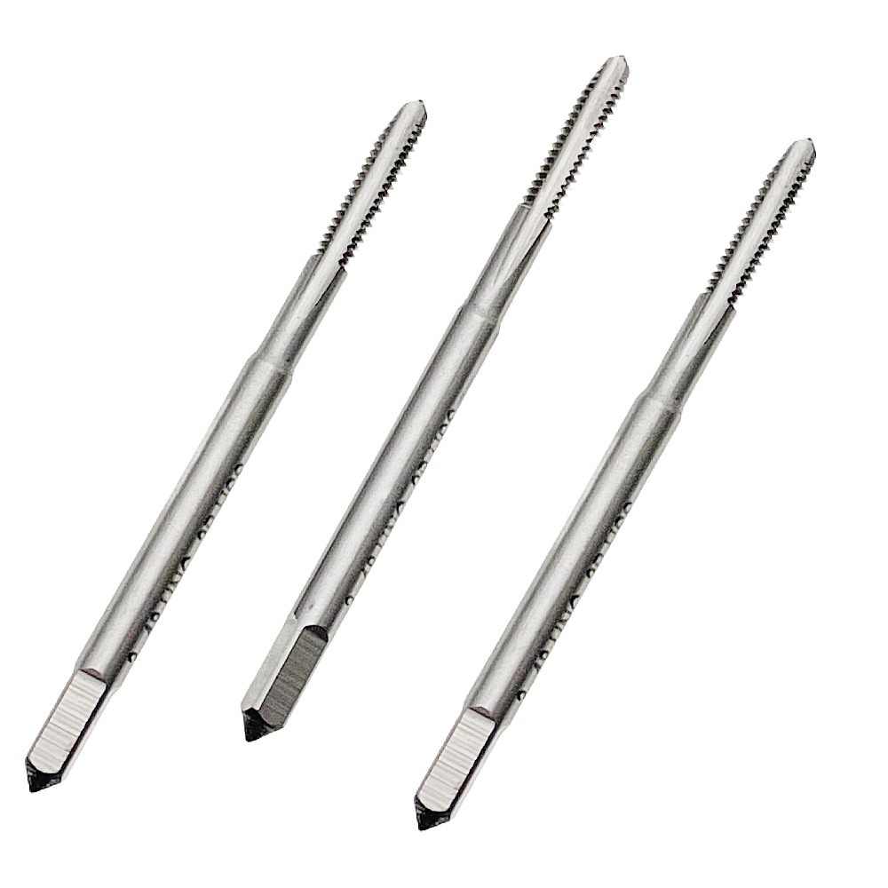 3X 3 x 48 Tap Set 3×48 Thread 3 Flutes 3-48 Hand Threading Tap Tool 3 – 48