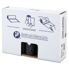 Inteplast Group Can Liners, 60 gal, 1.4 mil, 38×58″, 20 Bags/Roll, 5 Rolls/CT