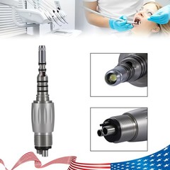 Dental LED Quick Coupler 4 Hole for KAV MULTIFlex LUX Fiber Optic Handpiece dk