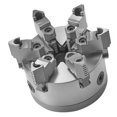 6-Jaw Lathe Chuck, 6 Inch (160 mm), Self-Centering Chuck with D1-4 Cam Lock Back