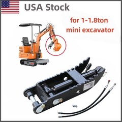 New Hydraulic Thumb Clamp Kit Small Digger Attachment for1-1.8Ton Mini Excavator