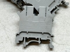 PHOENIX CONTACT UK5N WIRE TERMINAL BLOCKS GRAY / GREY LOT OF 10