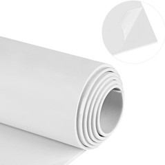 Sponge Neoprene with Adhesive Foam Rubber Sheet 1/8” Thick X 12” Wide X 60” Long