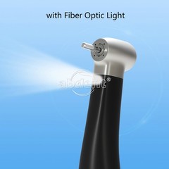 Dental 1:5 LED Fiber Optic Contra Angle Increasing Handpiece Inner 4 Spray black