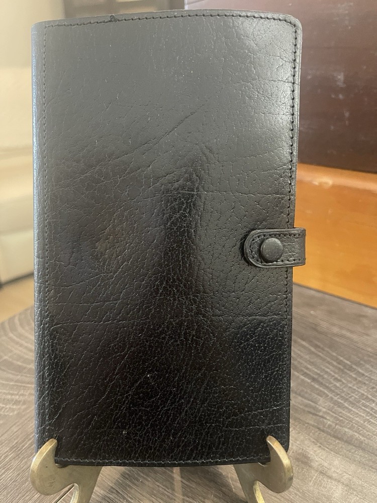 Vintage British Filofax Travelfax Made In England 1987 NOS