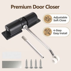 Automatic Door Closer Safety Spring Door CloserDoor Closer for Door Self new