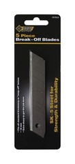 Steel Grip DR76524 Steel Silver Straight Edged Replacement Snap Blades 18 W mm.