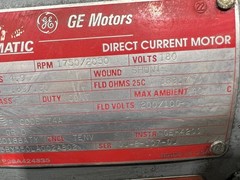 👀GE KINAMATIC GD188ATY 1 HP DIRECT CURRENT 180 VDC MOTOR 5BY550LA002A802