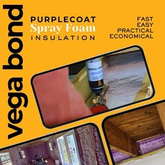 Vega Bond Purplecoat Single Component Spray Foam Insulation 18-Packs Set-360BF