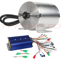 48V 60V 72V 1800/2500W/3000W DC Brushless Motor for GoCart Golf E-bike Trike ATV