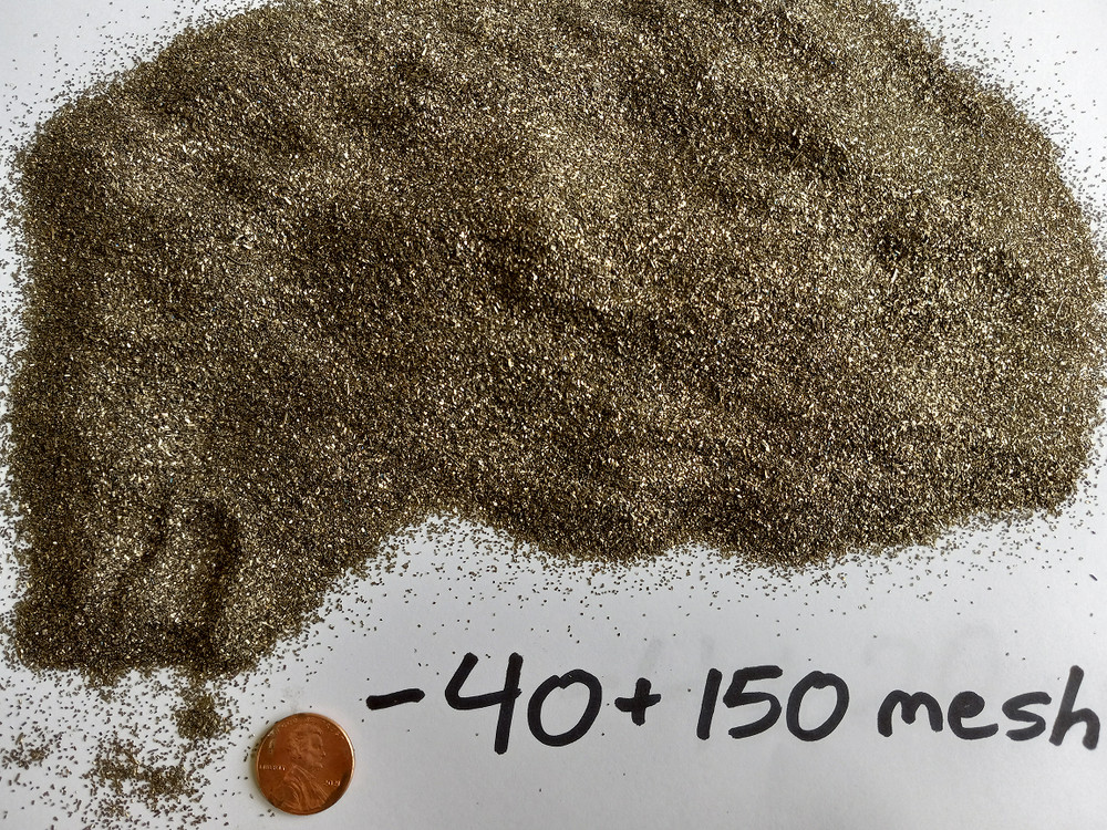 Titanium Powder, Flake. -40+150 Mesh. 2 lb. lot. Free Shipping